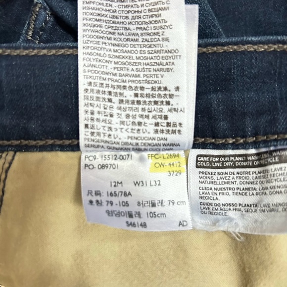 Men's Levi's 512 Perfectly Slimming Bootcut cira 2012 W31/L32 - Picture 9 of 13